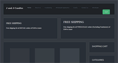 Desktop Screenshot of jandjcandles.net